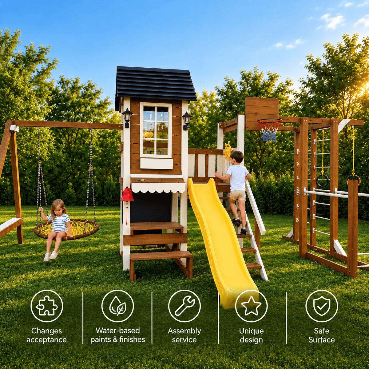 Merry Yard MaxPlay XL Kids Playhouse