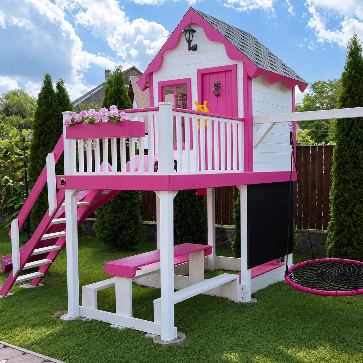 Merry Yard Lovely Cloud Kids Playhouse
