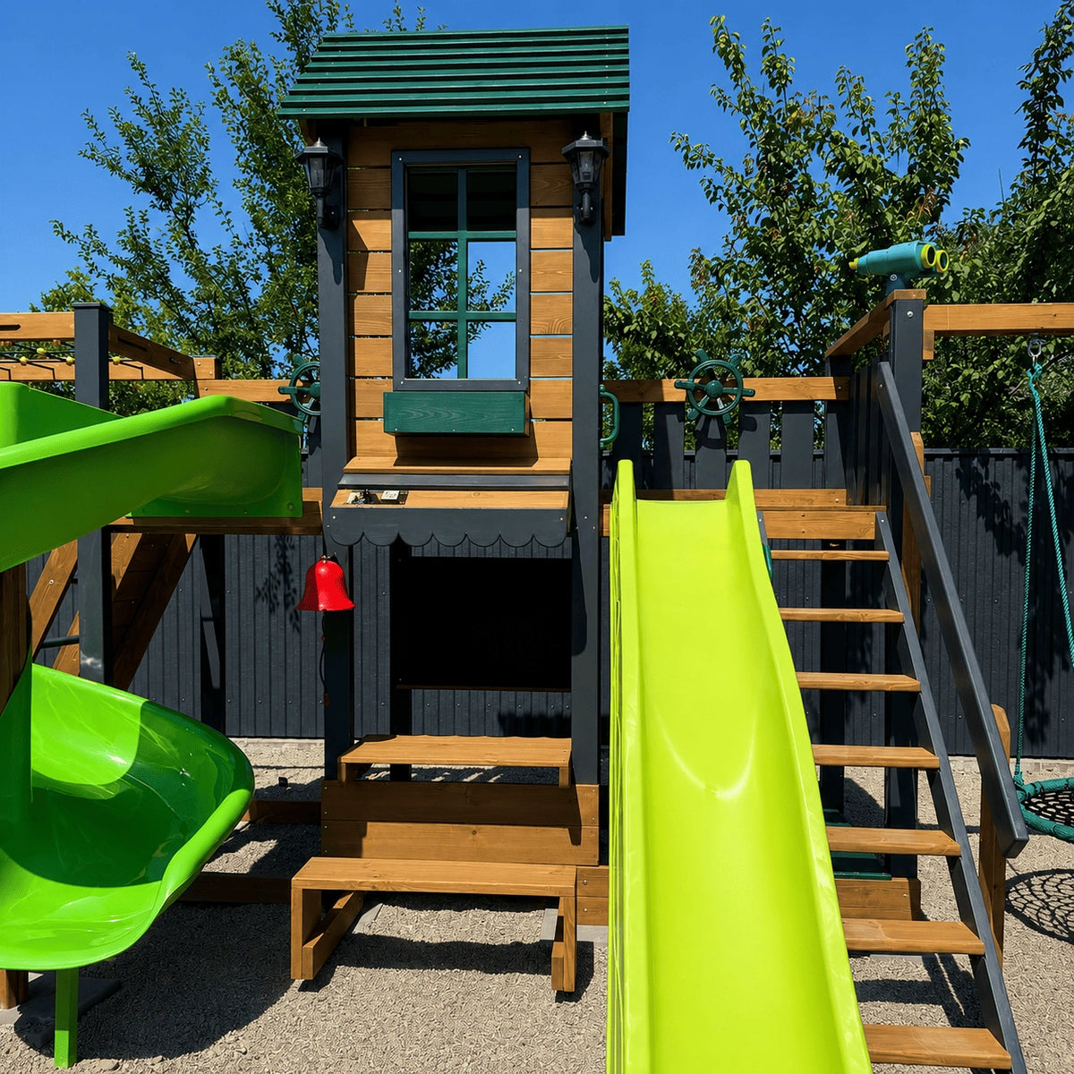 Merry Yard Tricky House Kids Playhouse