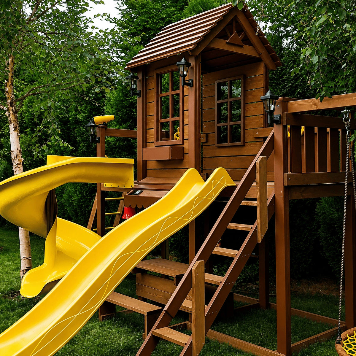 Merry Yard Tricky House Kids Playhouse