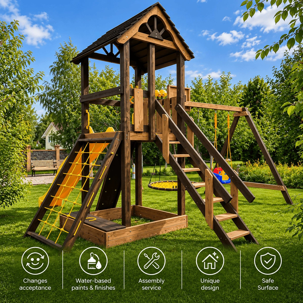 Merry Yard Active Journey XL Kids Playhouse