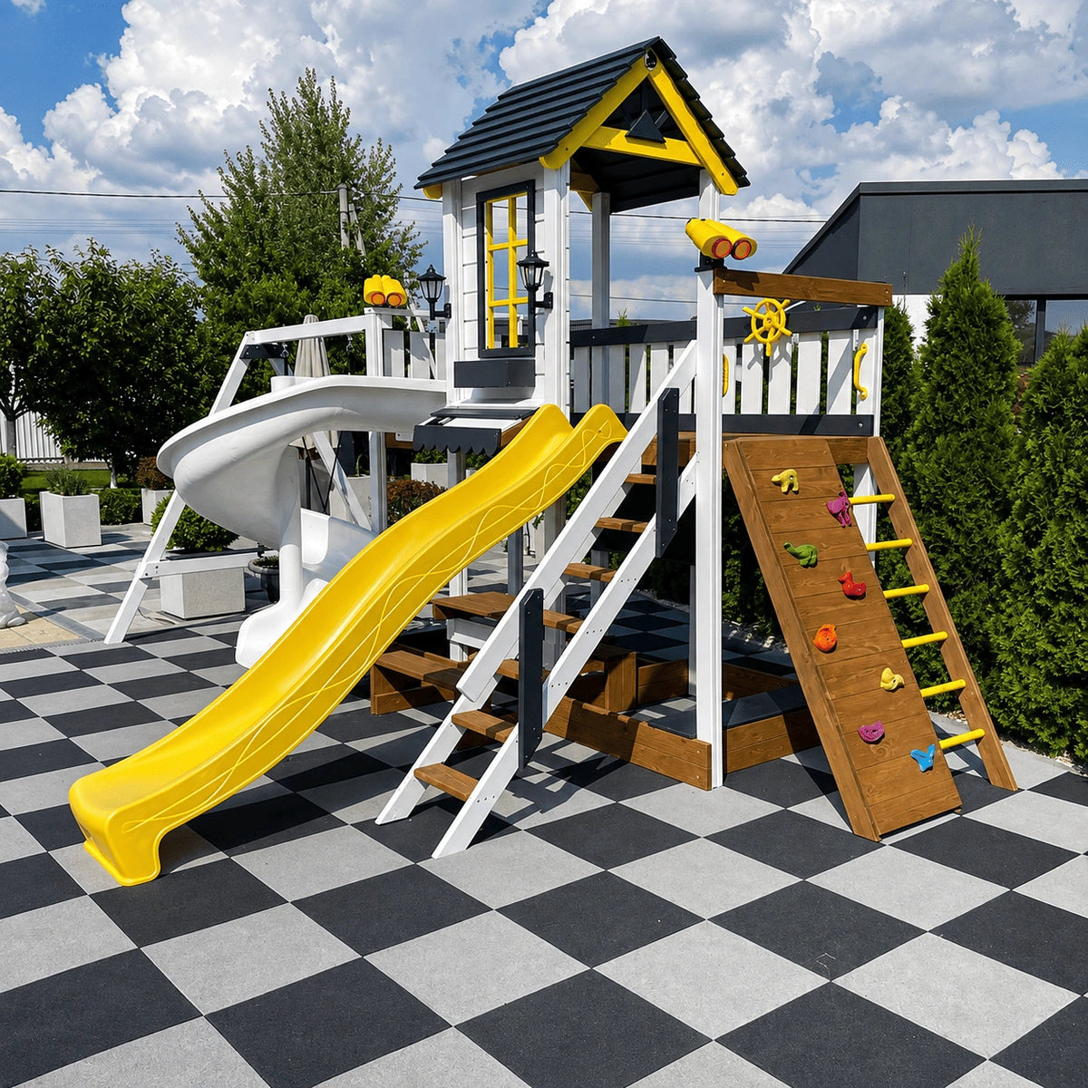 Merry Yard Tricky House Kids Playhouse