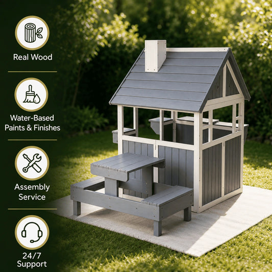 Merry Yard Kids Playhouse Happy Story