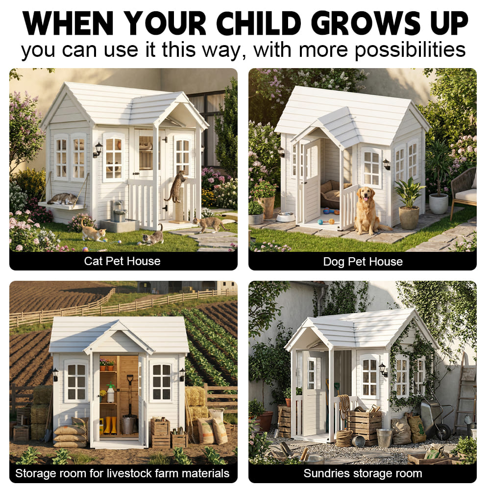 Merry Yard Kids Playhouse Fairy Flash