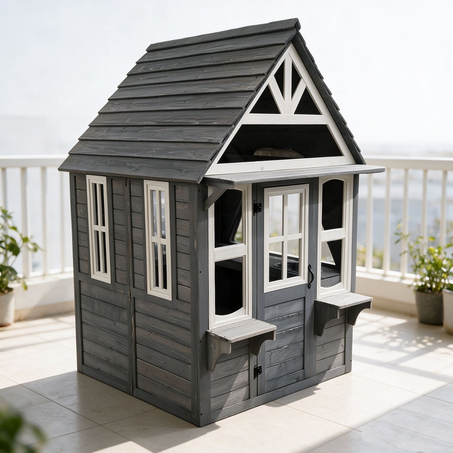 Merry Yard Kids Playhouse Happy Child