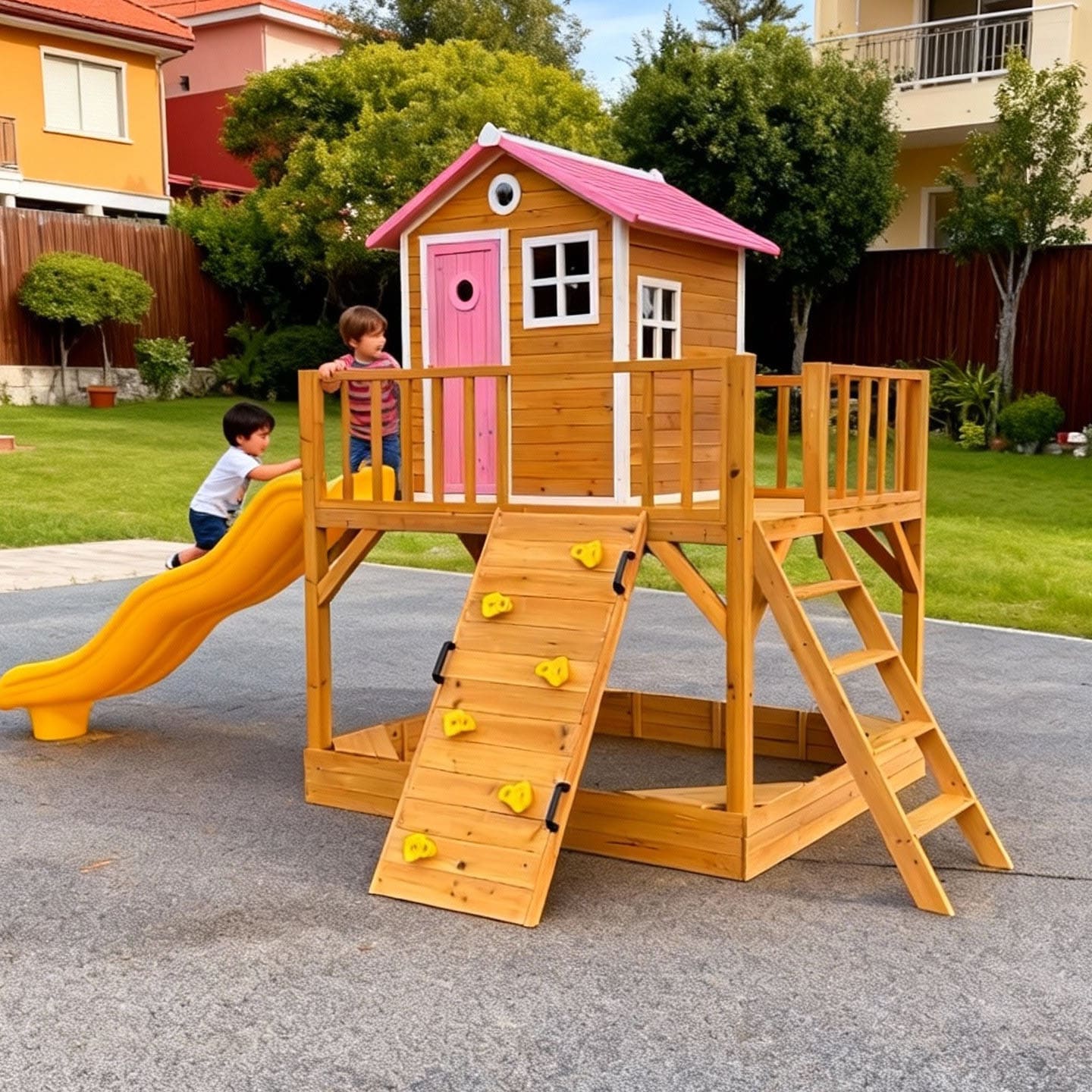 Merry Yard Kids Playhouse Code B1