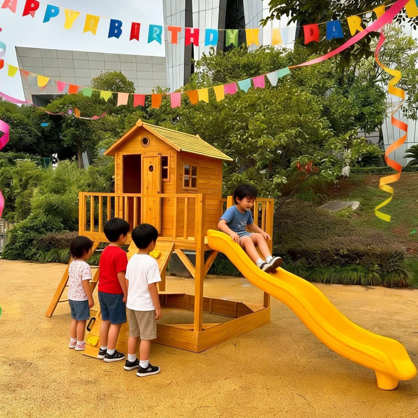 Merry Yard Kids Playhouse Code B1
