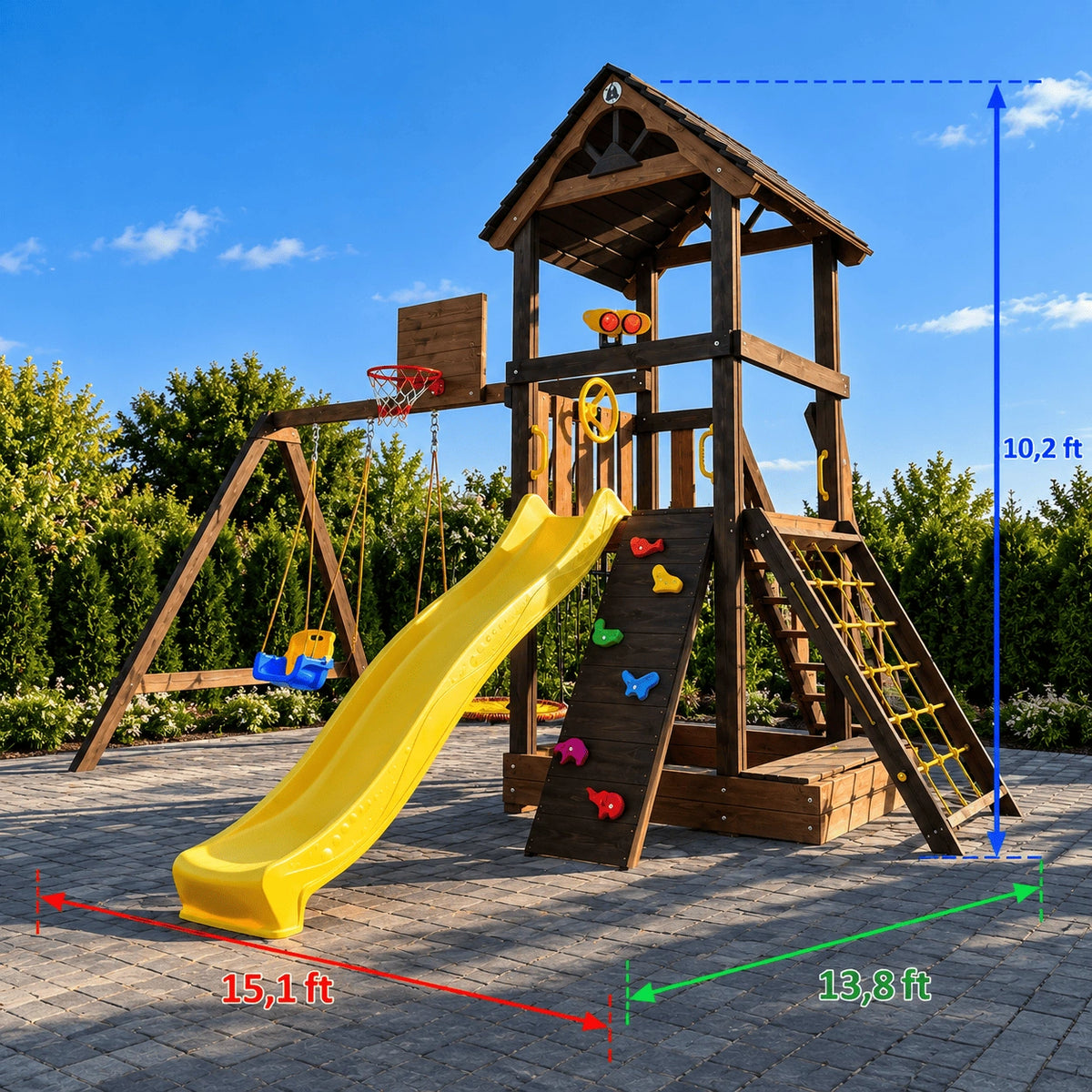 Merry Yard Active Journey Kids Playhouse