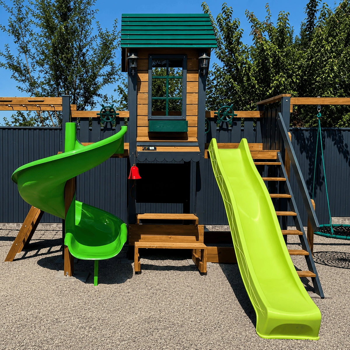 Merry Yard Tricky House Kids Playhouse